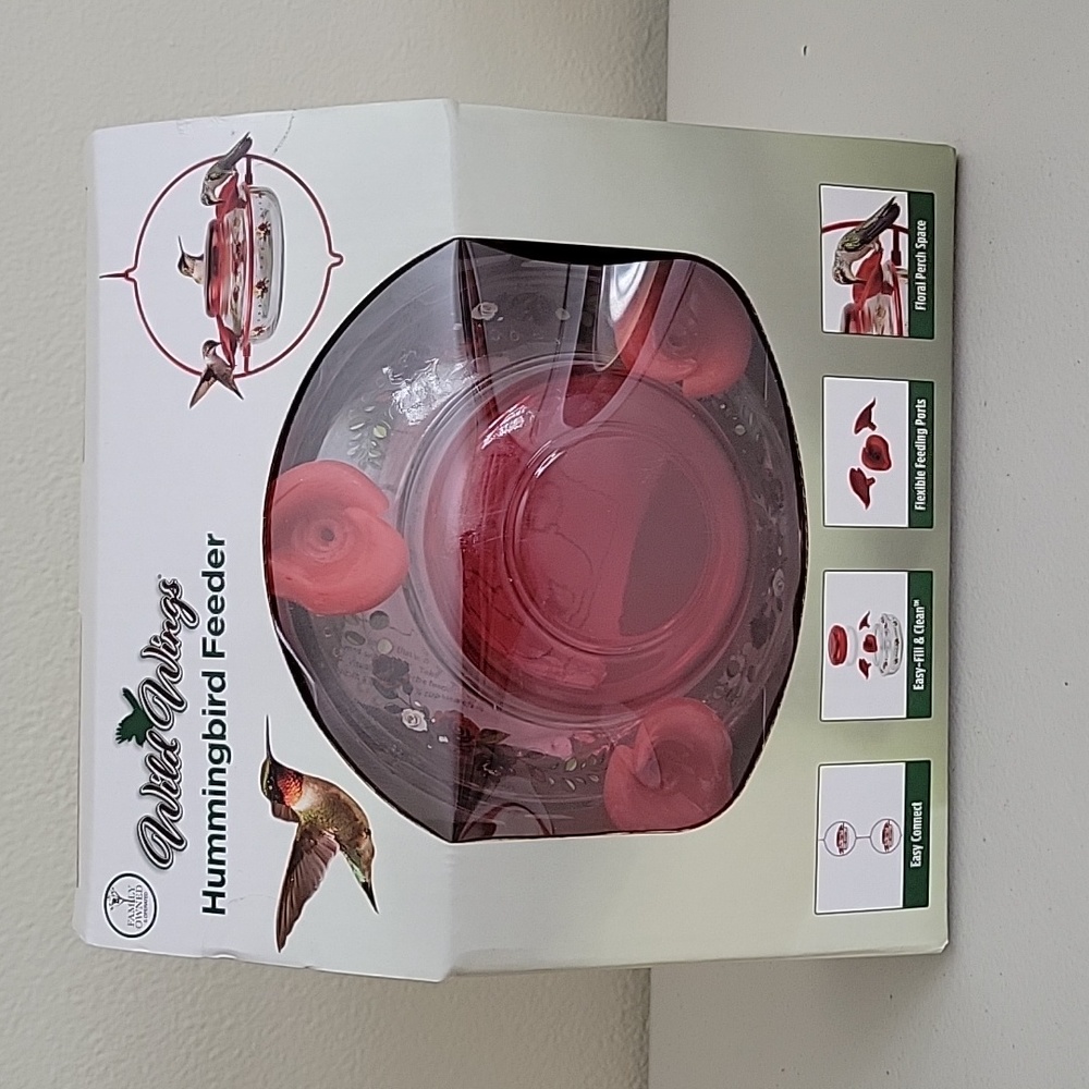 New in a box Hummingbird  Feeder.